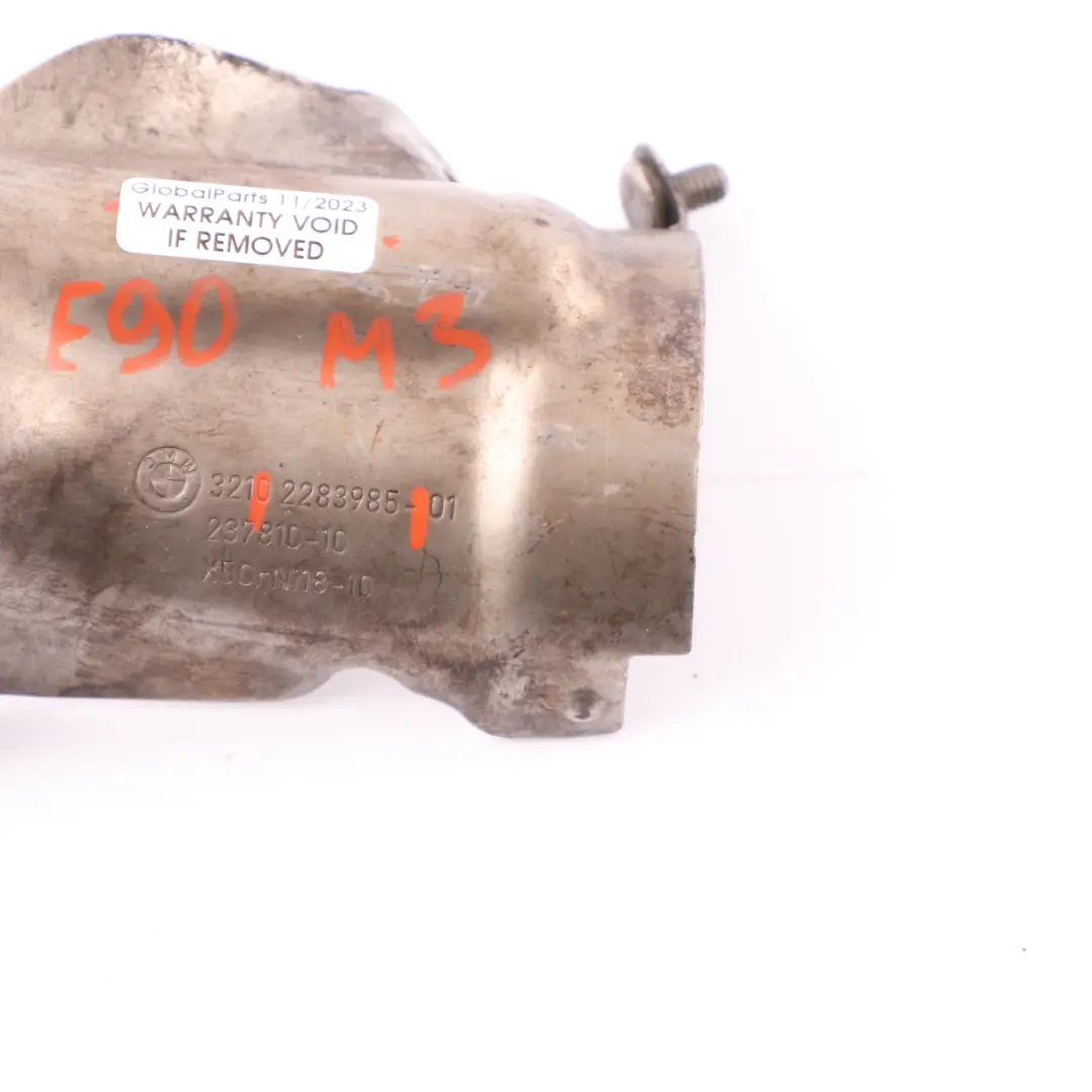 Steering Rack Heat Shield Resistant Plate Cover to BMW E90 E92 E93 M3 with Part number 2283985 BMW E90 E92 E93 M3 Steering Rack Heat Shield Resistant Plate Cover - SKU rhd-2283985 - Part number 2283985