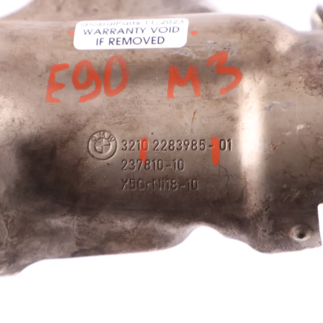 Steering Rack Heat Shield Resistant Plate Cover to BMW E90 E92 E93 M3 with Part number 2283985 BMW E90 E92 E93 M3 Steering Rack Heat Shield Resistant Plate Cover - SKU rhd-2283985 - Part number 2283985