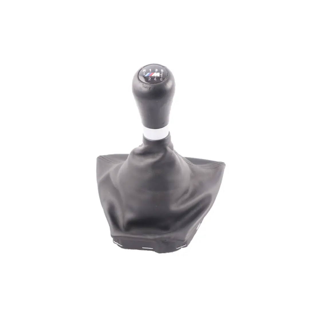 Shift Knob BMW F10 F11 M Sport Lever Cover Black Leather 6-speed to Gear with Part number 2284057 Gear Shift Knob BMW F10 F11 M Sport Lever Cover Black Leather 6-speed - SKU rhd-2284057 - Part number 2284057