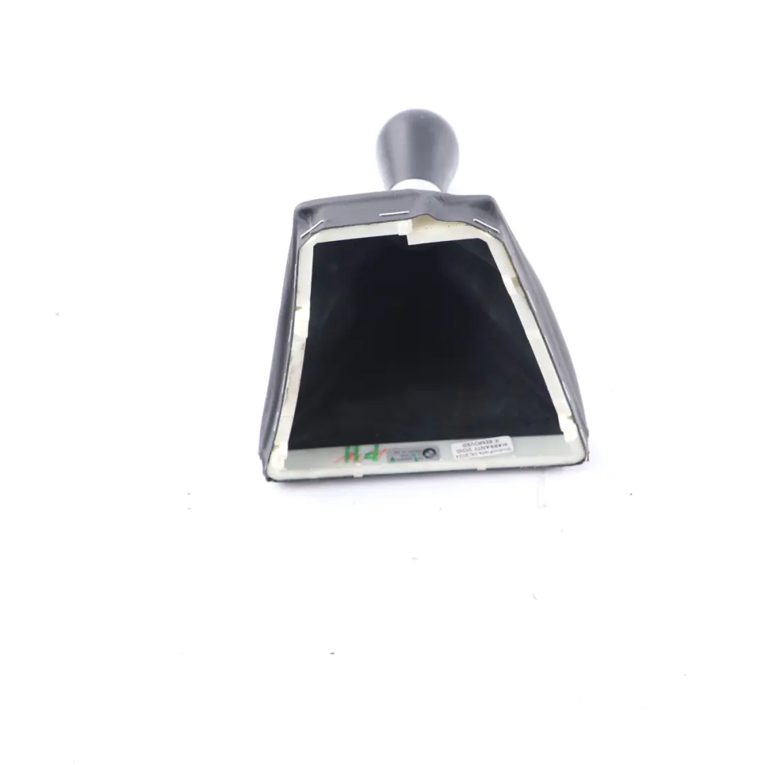 Gear Shift Knob BMW F10 F11 M Sport Lever Cover Black Leather 6-speed - SKU rhd-2284057 - Part number 2284057