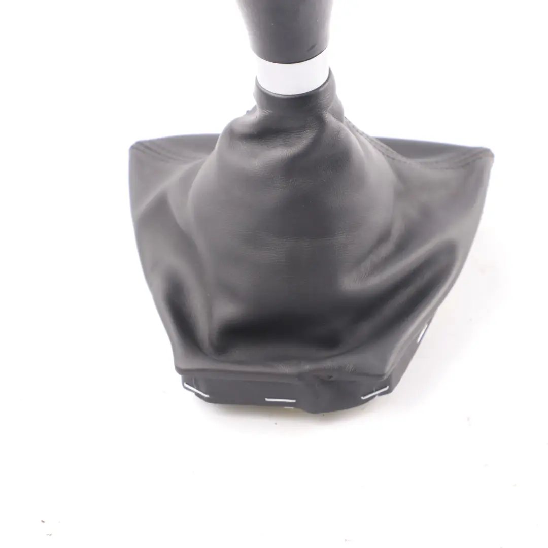 Shift Knob BMW F10 F11 M Sport Lever Cover Black Leather 6-speed to Gear with Part number 2284057 Gear Shift Knob BMW F10 F11 M Sport Lever Cover Black Leather 6-speed - SKU rhd-2284057 - Part number 2284057