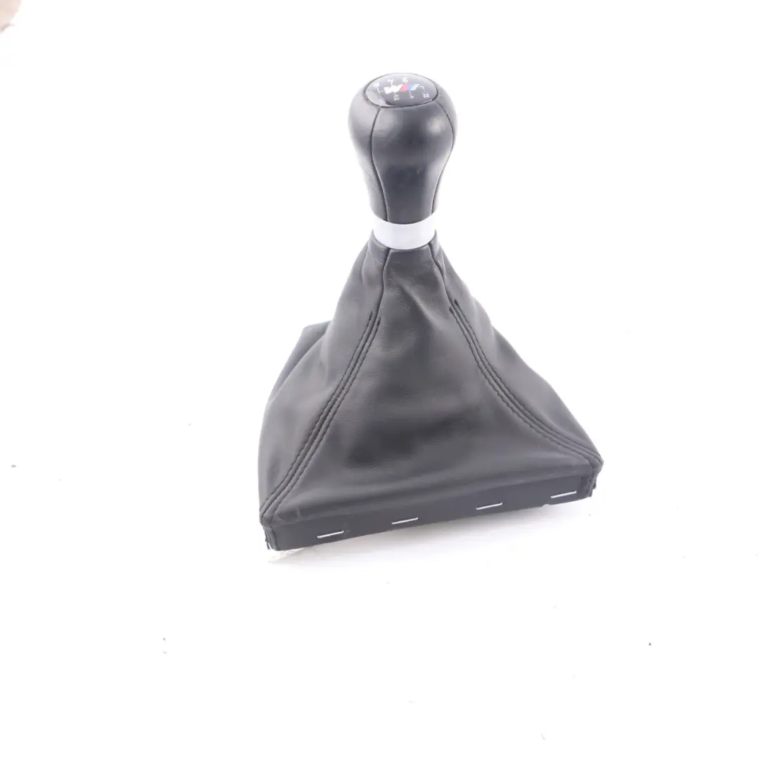 Gear Shift Knob BMW F10 F11 M Sport Lever Cover Black Leather 6-speed - SKU rhd-2284057 - Part number 2284057