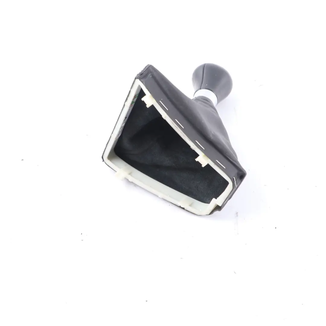 Gear Shift Knob BMW F10 F11 M Sport Lever Cover Black Leather 6-speed - SKU rhd-2284057 - Part number 2284057