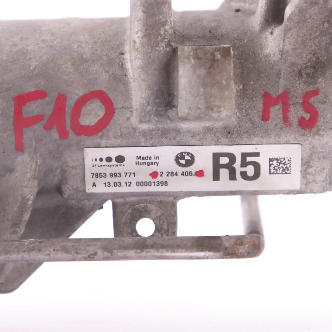 Steering Rack Box Gear R5 ZF 2284406 to BMW F10 M5 F12 F13 M6 Power with Part number 2284408 BMW F10 M5 F12 F13 M6 Power Steering Rack Box Gear R5 ZF 2284406 - SKU rhd-2284408 - Part number 2284408