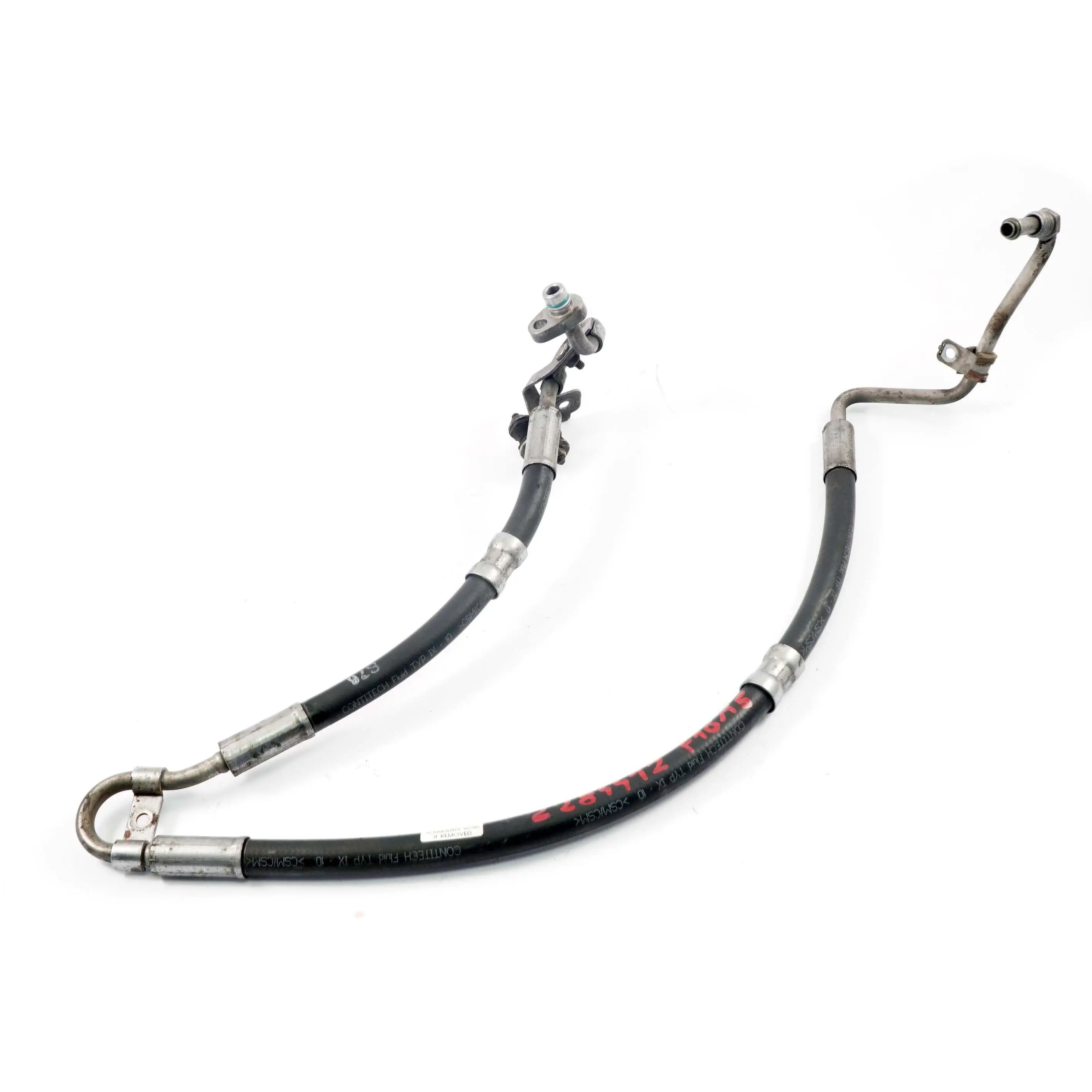 BMW F10 M5 F12 M6 S63N Power Steering Rack Expansion Oil Hose Pipe Line 2284412