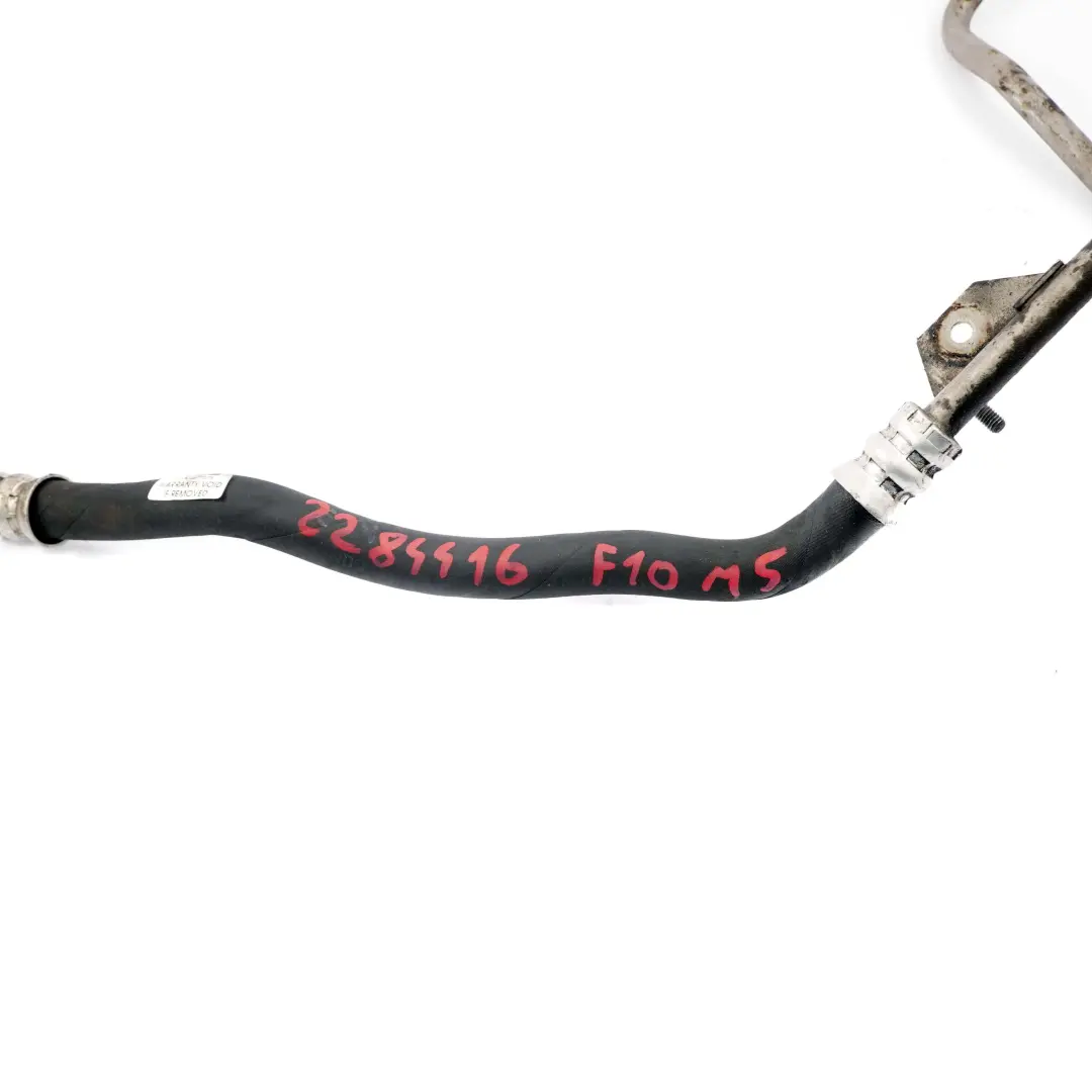 S63N Power Steering Rack Return Oil Hose Pipe Line to BMW F10 M5 F12 M6 with Part number 2284416 BMW F10 M5 F12 M6 S63N Power Steering Rack Return Oil Hose Pipe Line - SKU rhd-2284416 - Part number 2284416