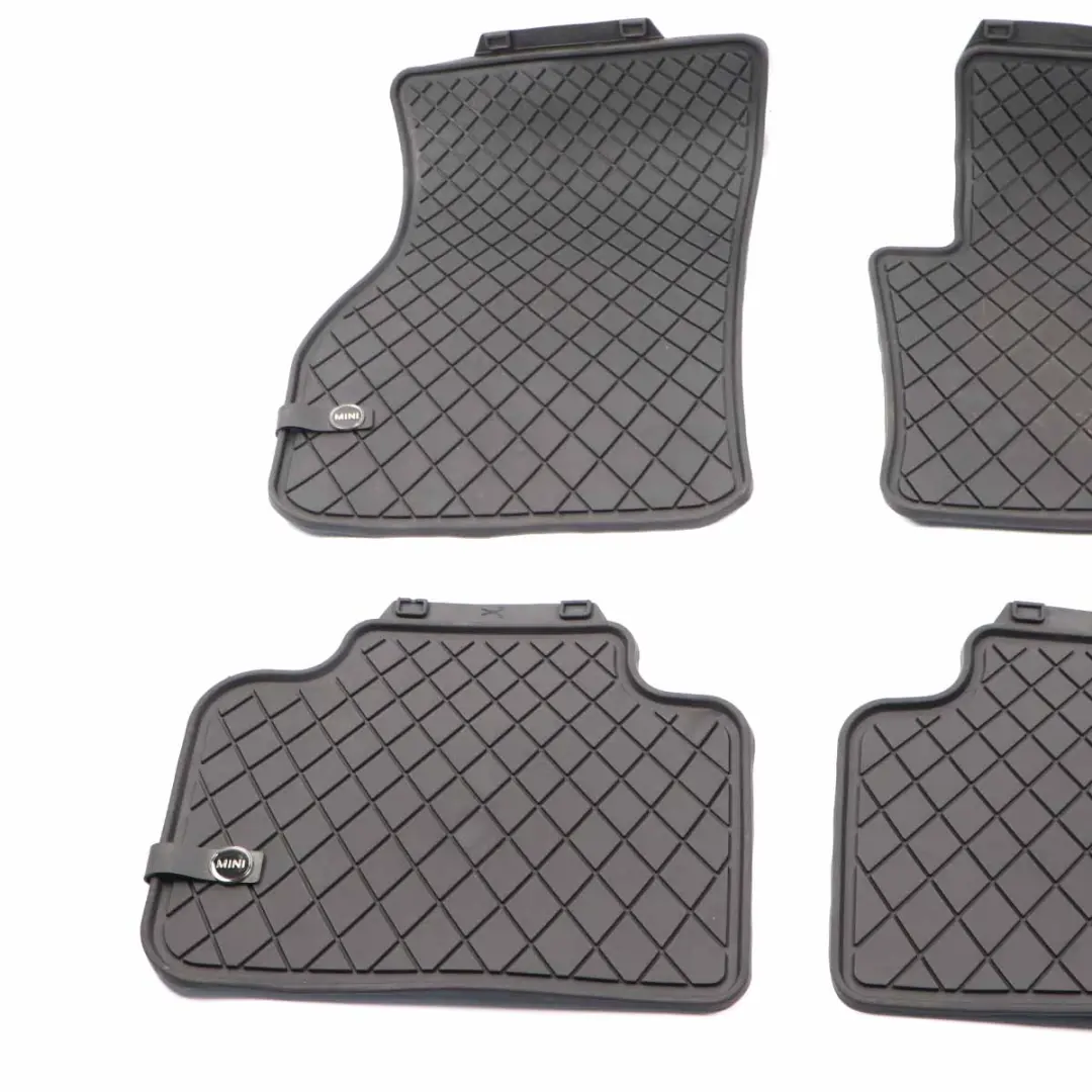 Floor Mats All Weather Interior Front Rear Rubber Mat Set to Mini F54 with Part number 2408522 Mini F54 Floor Mats All Weather Interior Front Rear Rubber Mat Set - SKU rhd-2408522-1 - Part number 2408522