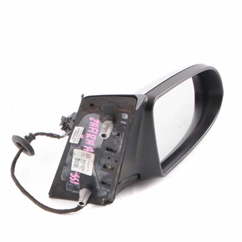 Wing Mirror Door Right O/S Electric Outside Star Silver to Vauxhall Zafira A with Part number 24462376 Vauxhall Zafira A Wing Mirror Door Right O/S Electric Outside Star Silver - SKU rhd-24462376-SSI - Part number 24462376