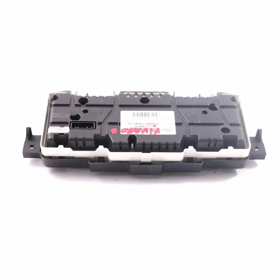 Instrument Cluster Speedo Clocks Manual to Vauxhall Vivaro B Diesel with Part number 248109507R Vauxhall Vivaro B Diesel Instrument Cluster Speedo Clocks Manual - SKU rhd-248109507R - Part number 248109507R