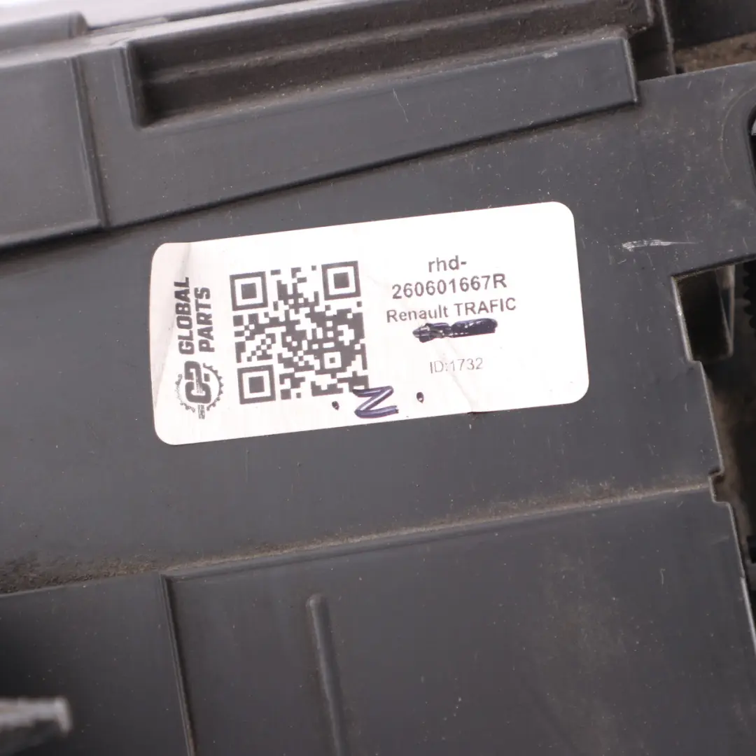 Renault Trafic 3 Headlamp Headlight Front Left N/S Lamp Light - SKU rhd-260601667R - Part number 260601667R