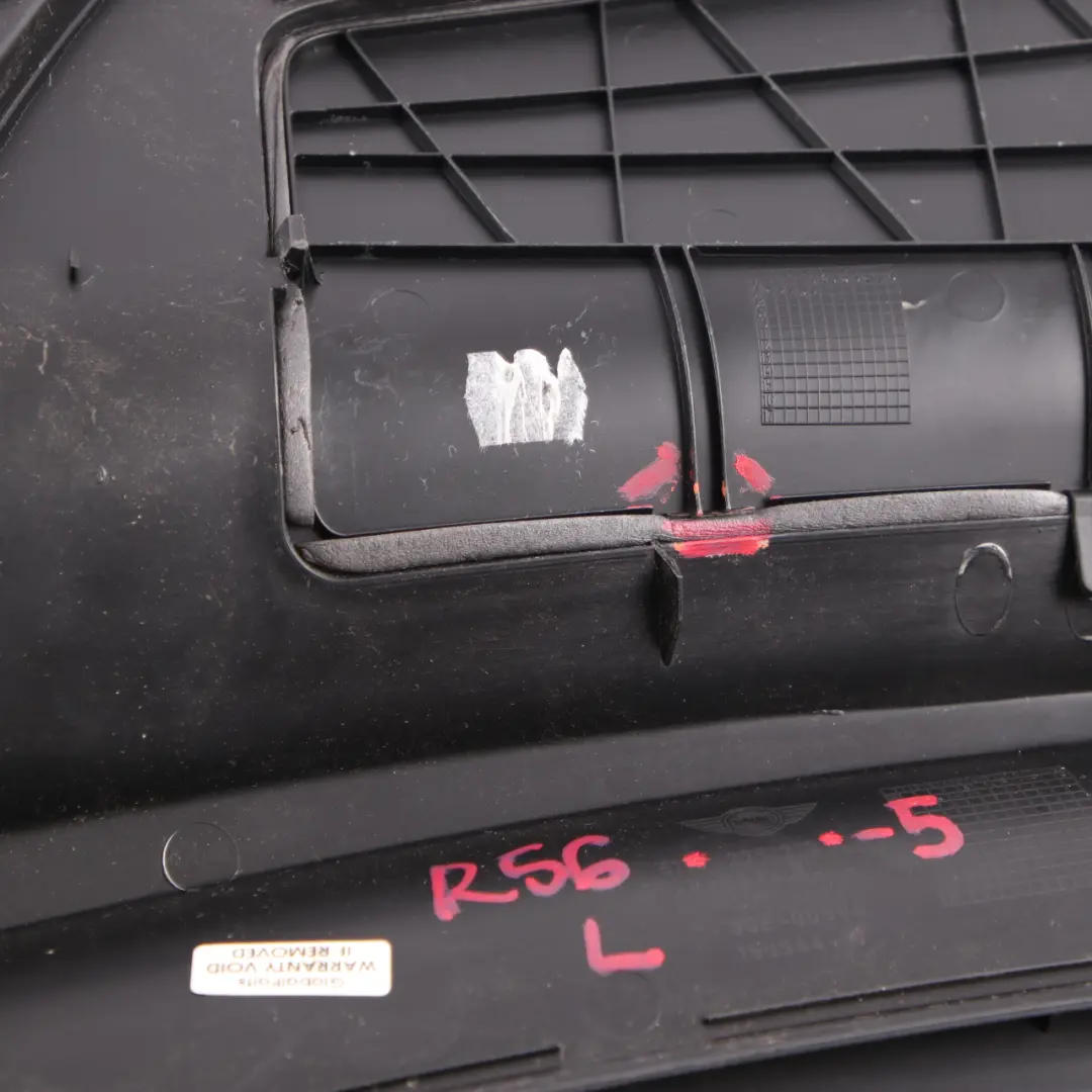 Mini Cooper One R55 R56 R57 Apron Scuttle Cover Trim Left N/S - SKU rhd-2751212-5 - Part number 2751212