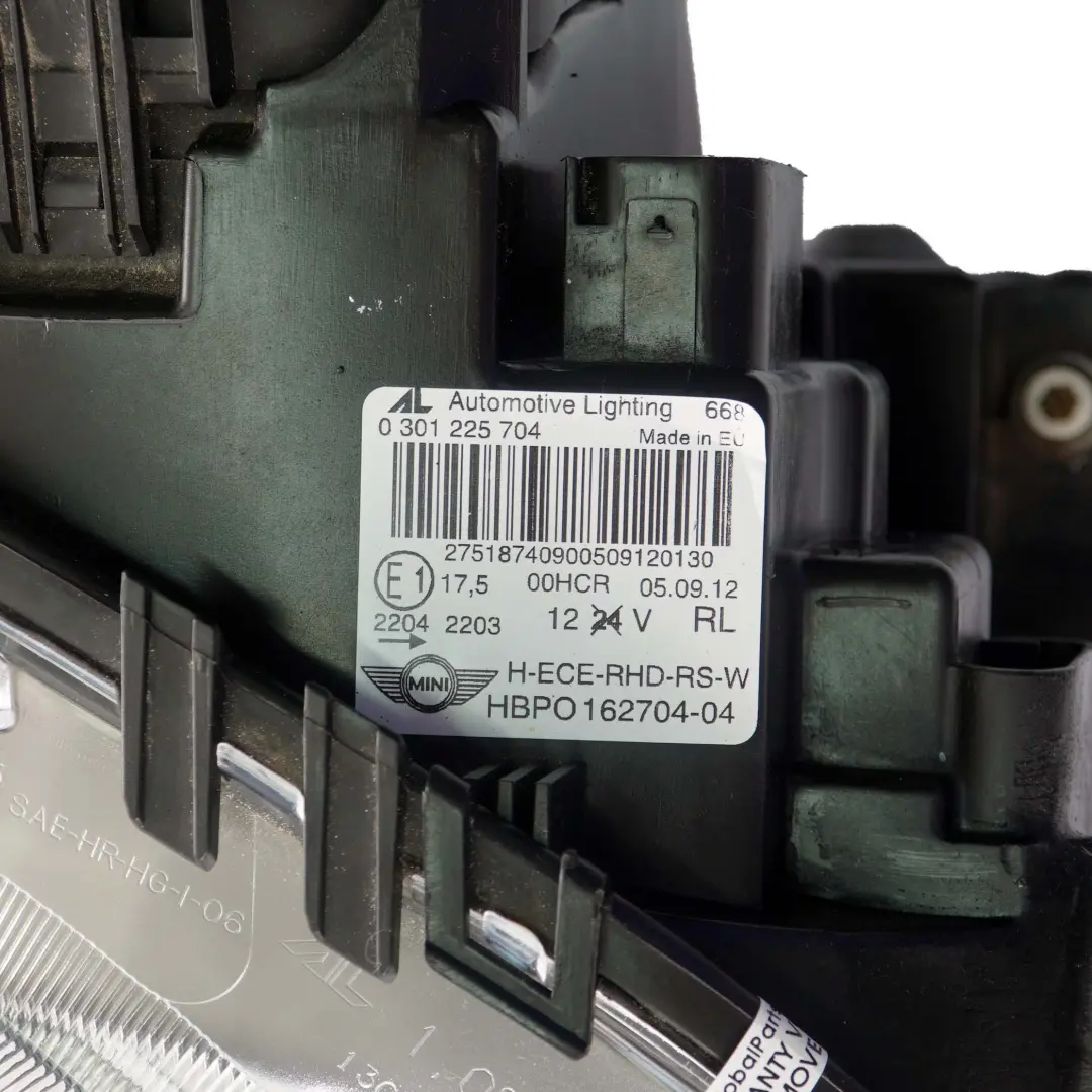 MINI One Cooper 2 R56 R57 R58 R59 Headlight Right O/S Turn Indicator White - SKU rhd-2751874-4 - Part number 2751874