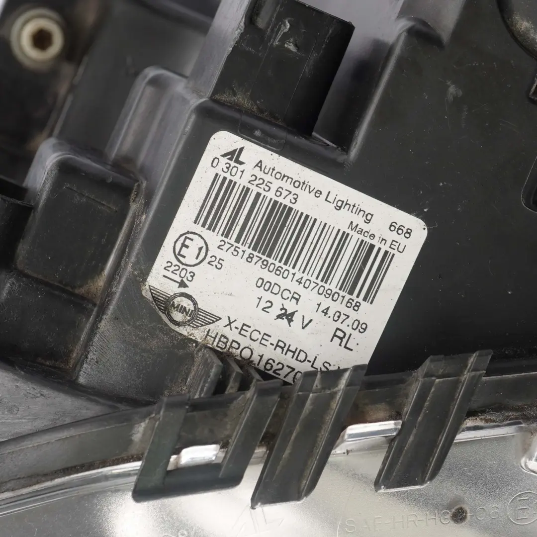 Side Xenon Headlight Headlamp Left N/S to Mini Cooper R55 R56 R57 R58 R59 Passenger with Part number 2751879 Mini Cooper R55 R56 R57 R58 R59 Passenger Side Xenon Headlight Headlamp Left N/S - SKU rhd-2751879-5 - Part number 2751879