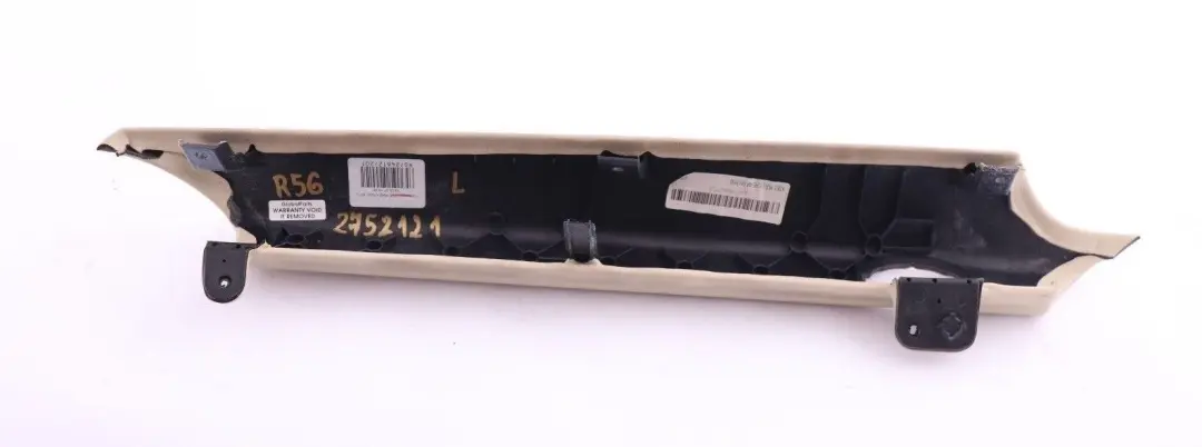 BMW Mini Cooper R56 Knee Protection Cover Trim Passenger's Side N/S Cream White - SKU rhd-2752121 - Part number 2752121