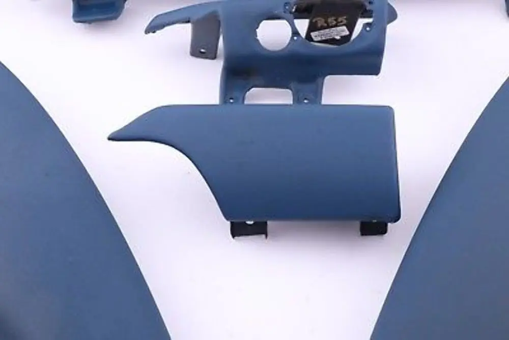 Dashboard Dash Lower Trim Cover Set Pacific Blue to Mini One R55 with Part number 2752124 Mini One R55 Dashboard Dash Lower Trim Cover Set Pacific Blue - SKU rhd-2752124-1 - Part number 2752124