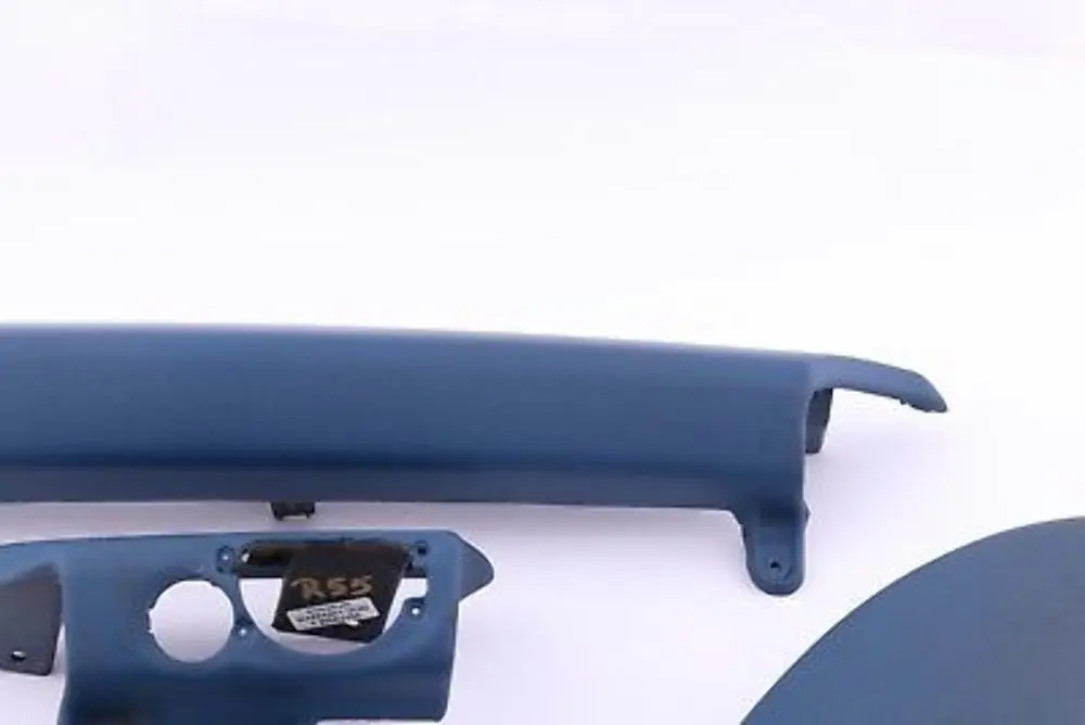 Dashboard Dash Lower Trim Cover Set Pacific Blue to Mini One R55 with Part number 2752124 Mini One R55 Dashboard Dash Lower Trim Cover Set Pacific Blue - SKU rhd-2752124-1 - Part number 2752124
