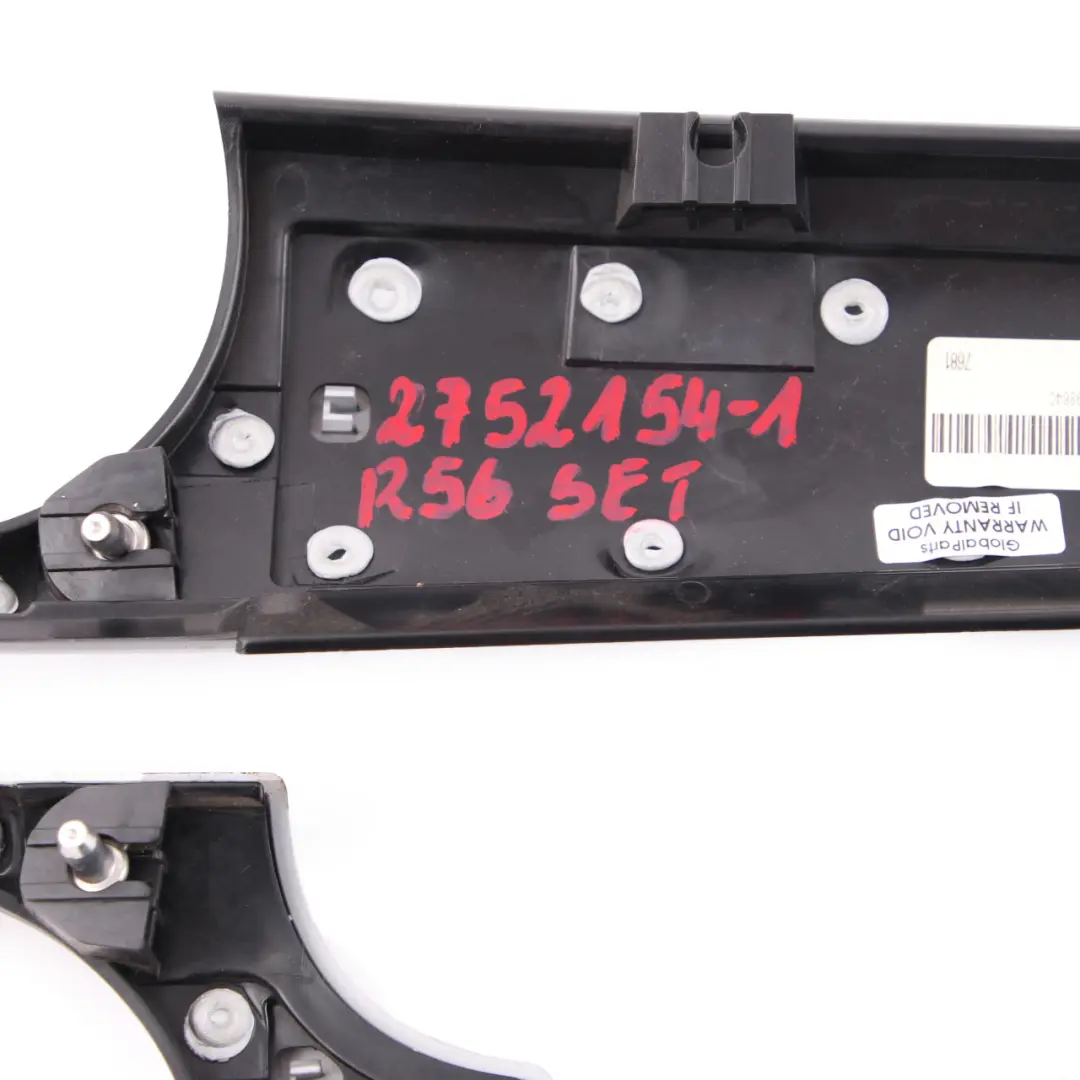  Dashboard Trim MINI Cooper R55 R56 R57 R58 LCI 1 Dash Panel Cover White Silver - SKU rhd-2752154-1 - Part number 2752154