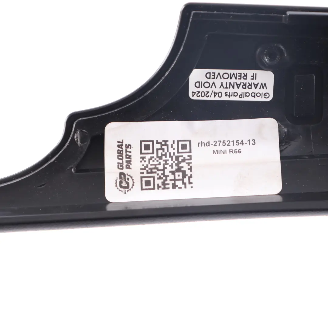 Dashboard Panel Trim Cover Panel Piano Black to Mini Cooper R55 R56 R57 LCI with Part number 2752156 Mini Cooper R55 R56 R57 LCI Dashboard Panel Trim Cover Panel Piano Black - SKU rhd-2752156-8 - Part number 2752156