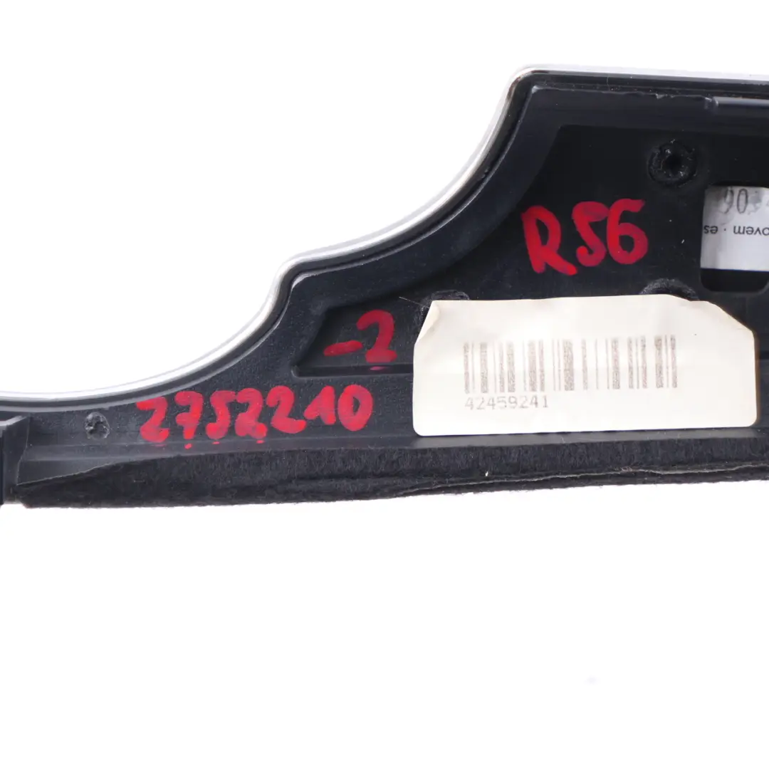 Mini Cooper R55 R56 Dashboard Panel Trim Cover BRUSHED ALLOY - SKU rhd-2752210-2 - Part number 2752210