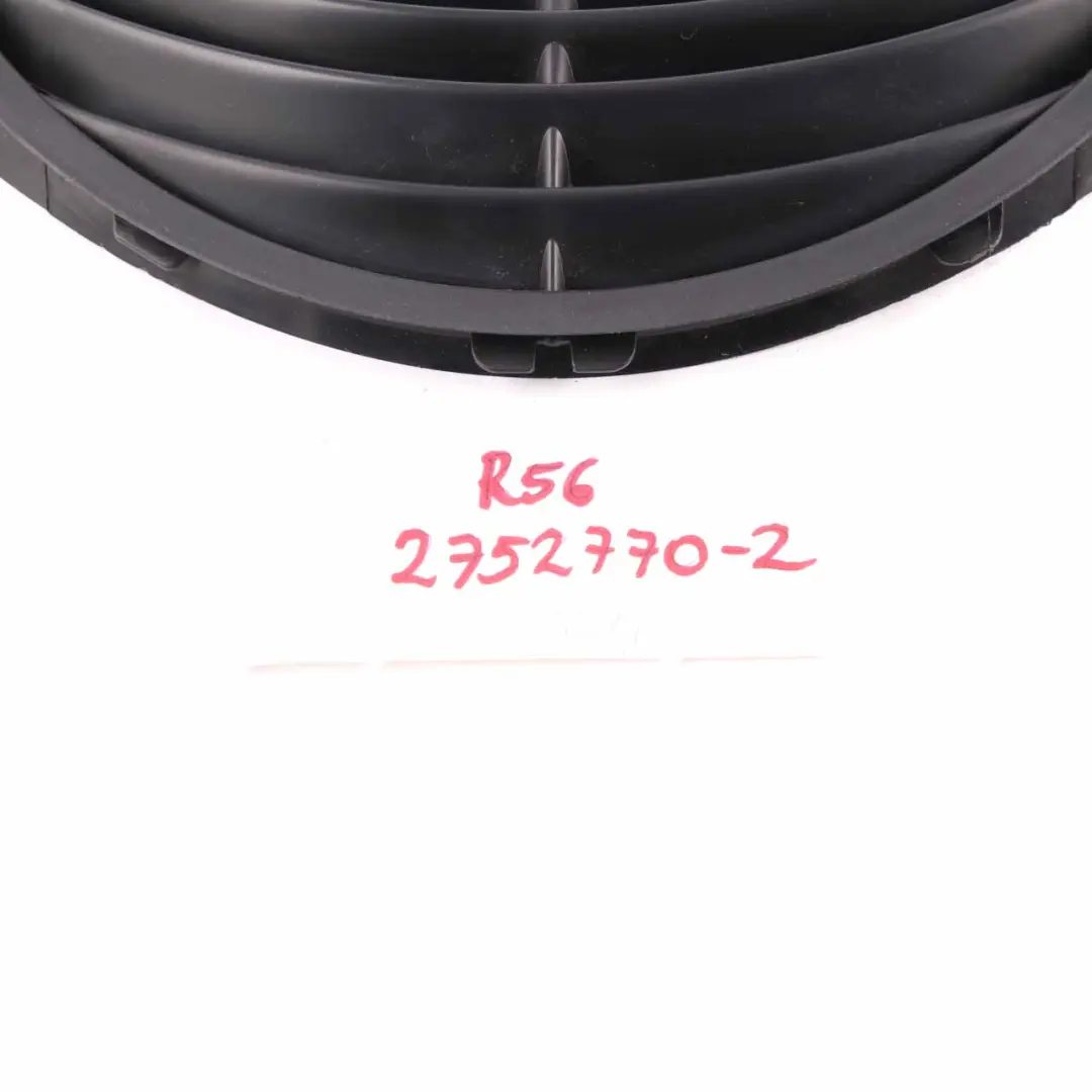 Trim Grille Vent Panel Dashboard Dash Top Bracket Black to Mini R55 R56 R57 with Part number 2752770 Mini R55 R56 R57 Trim Grille Vent Panel Dashboard Dash Top Bracket Black - SKU rhd-2752770-2 - Part number 2752770