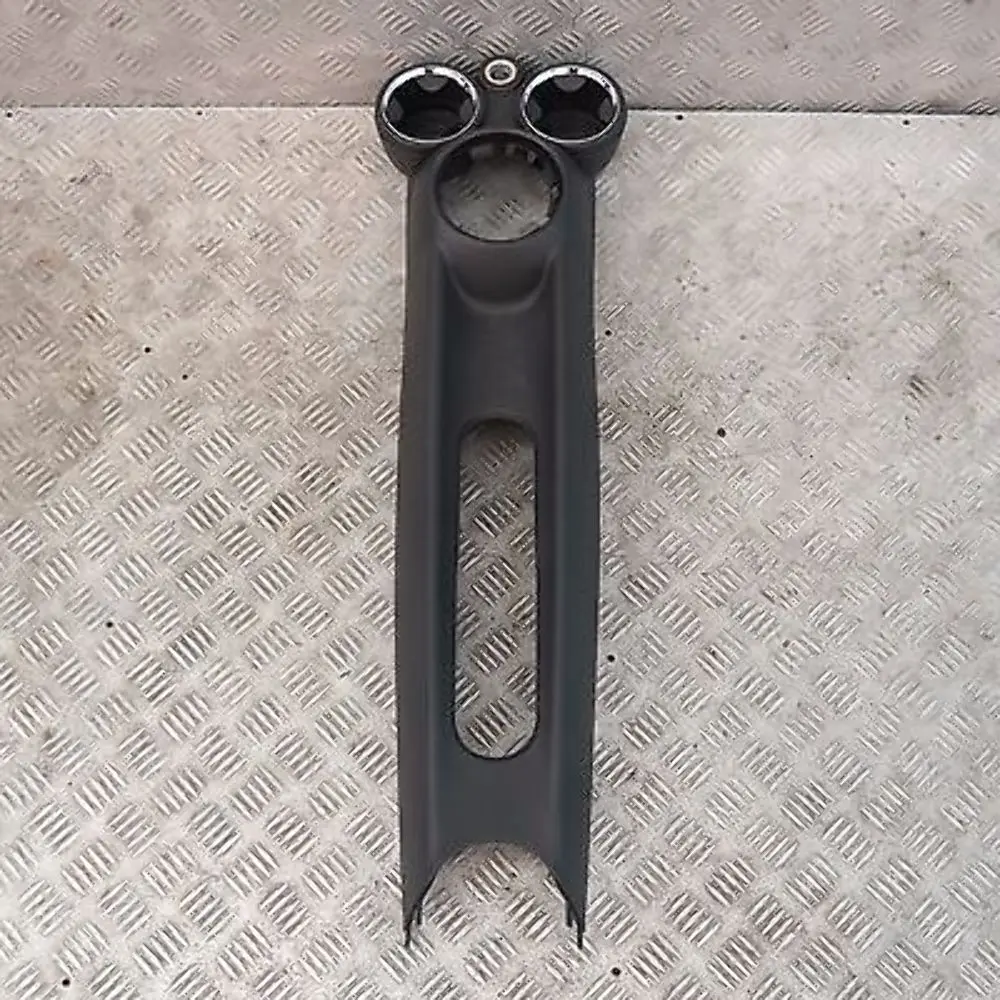 BMW Mini Cooper One R55 R56 Centre Console Chrome Trim Cup Holder Carbon Black