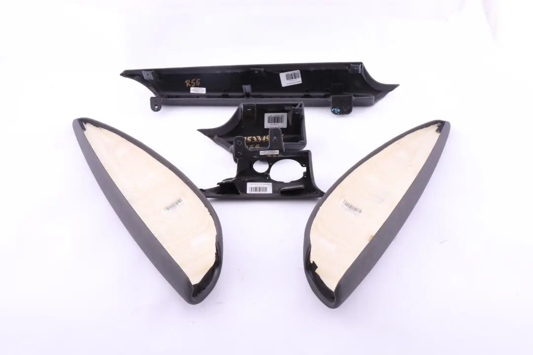 Dashboard Dash Lower Trim Cover Set Kit Dark Grey to BMW Mini Cooper One 15 R56 with Part number 2753315 BMW Mini Cooper One 15 R56 Dashboard Dash Lower Trim Cover Set Kit Dark Grey - SKU rhd-2753315-15 - Part number 2753315