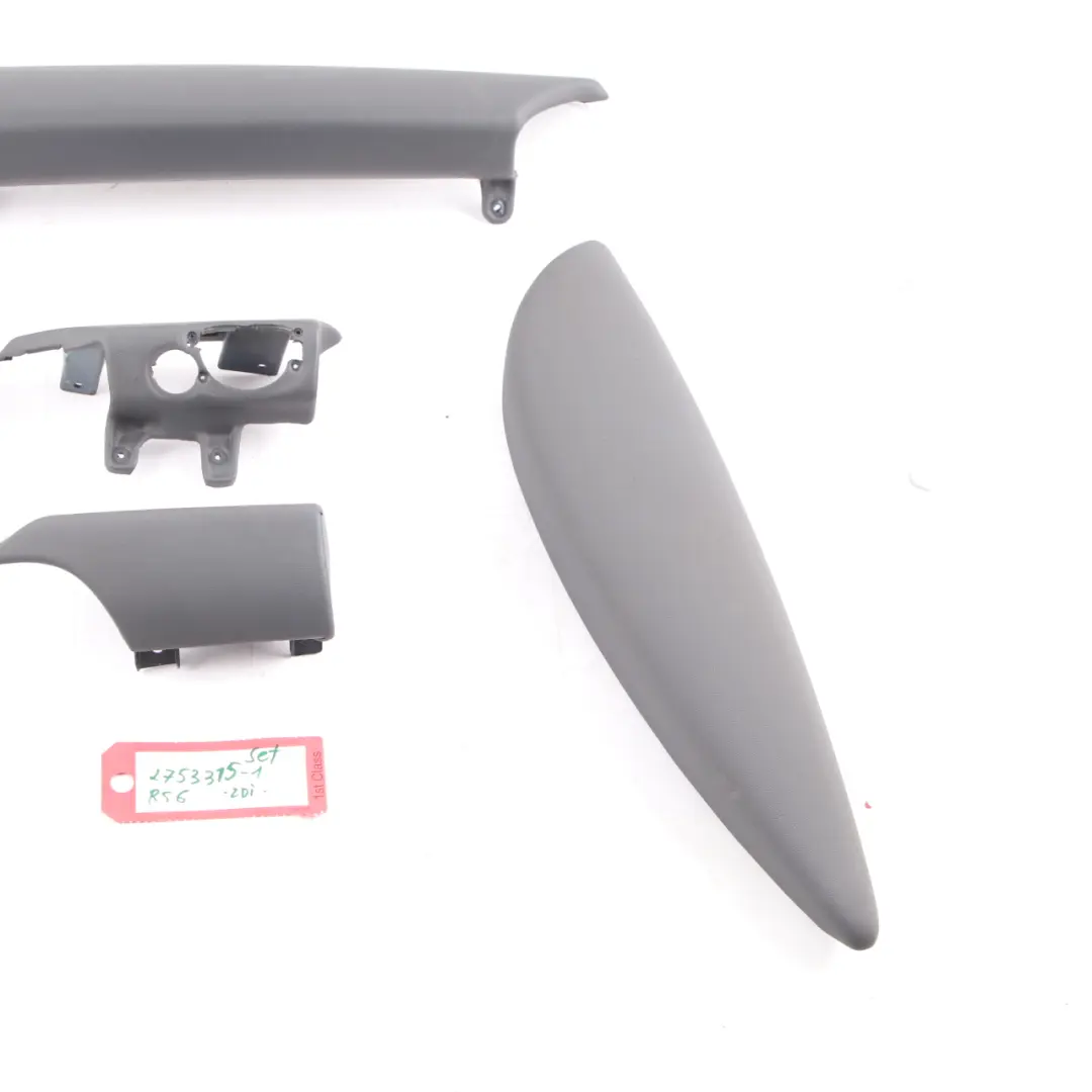 Mini Cooper One R56 Dashboard Dash Lower Trim Set Kit Dark Grey - SKU rhd-2753315-1 - Part number 2753315
