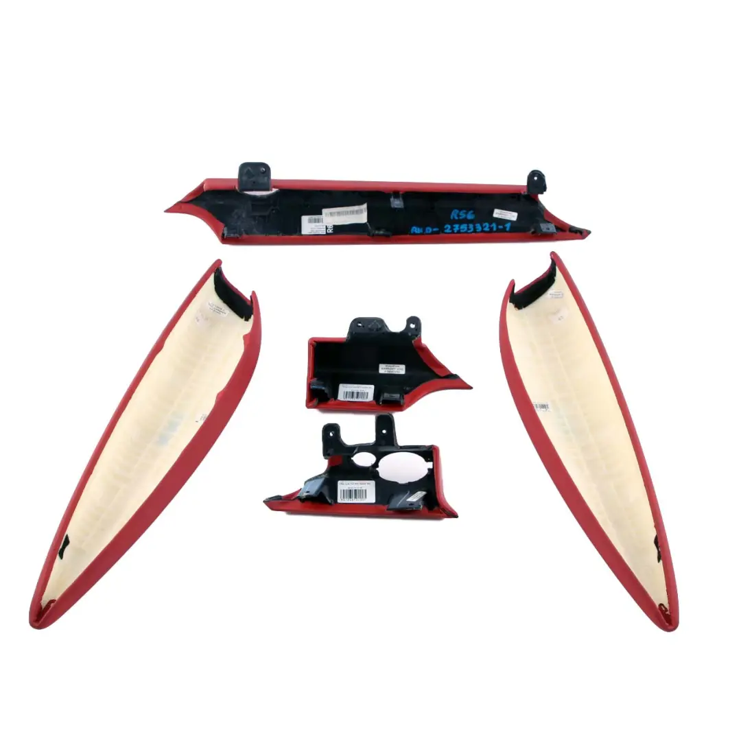 Mini One 1 R56 R57 R58 Dashboard Dash Trim Panel Cover Armrest Set Rooster Red - SKU rhd-2753321-1 - Part number 2753321