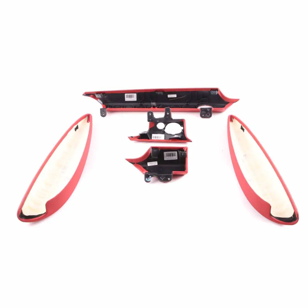 Mini Cooper One R56 R57 R58 Dashboard Dash Trim Cover Set Rooster Red - SKU rhd-2753321-2 - Part number 2753321