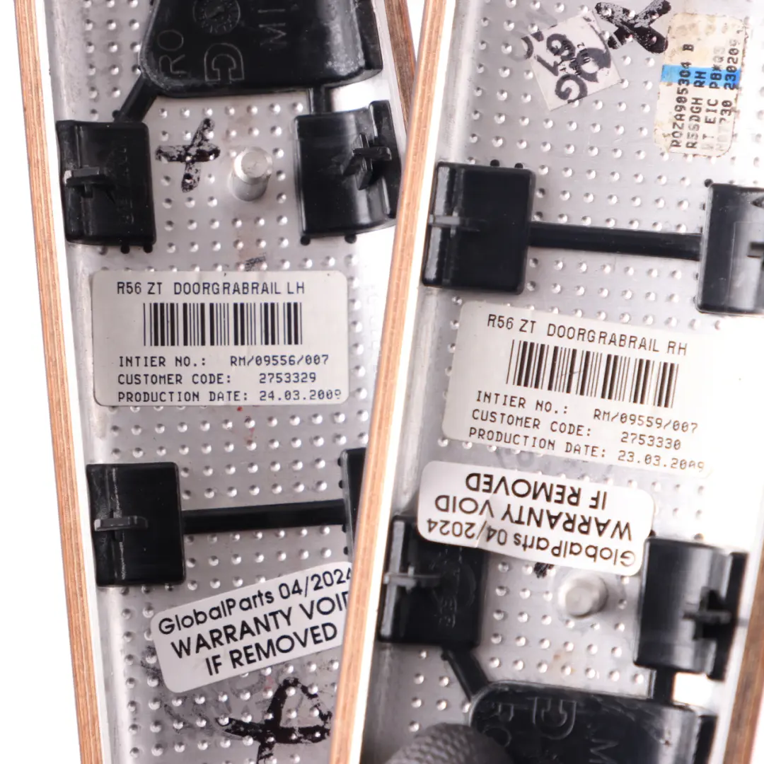 Mini Cooper R56 R57 Upper Set Dashboard Panel Trim Cover Wood English Oak - SKU rhd-2753329 - Part number 2753329