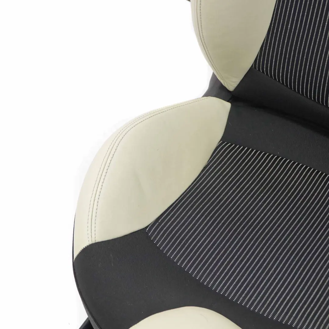 Vorne Links Sitz Sportsitz Stoff / Leder Cremeweiss für MINI Cooper R56 R57 mit Teilenummer 2753493 MINI Cooper R56 R57 Vorne Links Sitz Sportsitz Stoff / Leder Cremeweiss - SKU rhd-2753493-4 - Teilenummer 2753493