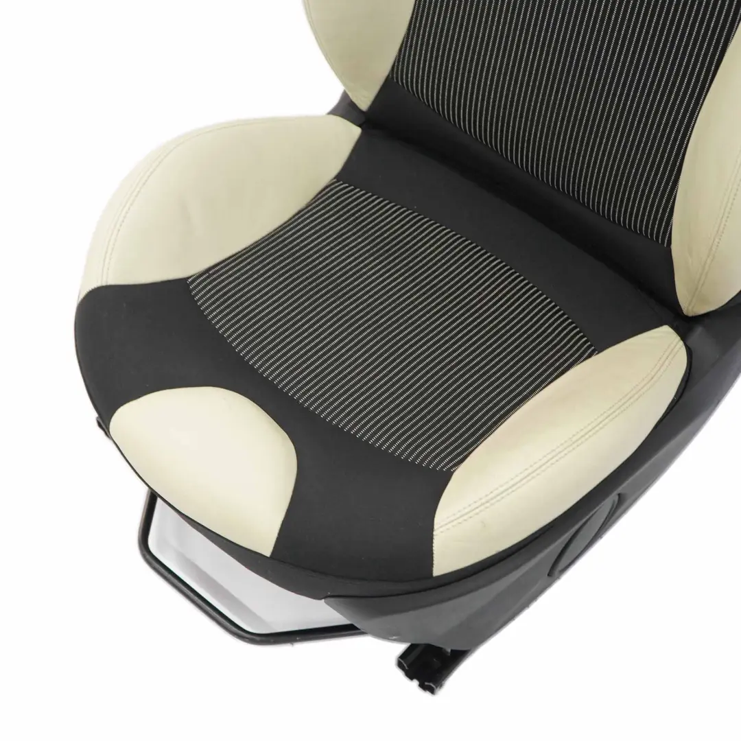  Front Seat MINI R55 R56 R57 Left N/S Sport Cloth Cream White Leather Ray - SKU rhd-2753493-4 - Part number 2753493