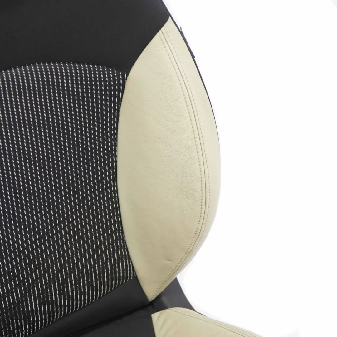 Front Seat MINI R55 R56 R57 Left N/S Sport Cloth Cream White Leather Ray to with Part number 2753493 Front Seat MINI R55 R56 R57 Left N/S Sport Cloth Cream White Leather Ray - SKU rhd-2753493-4 - Part number 2753493