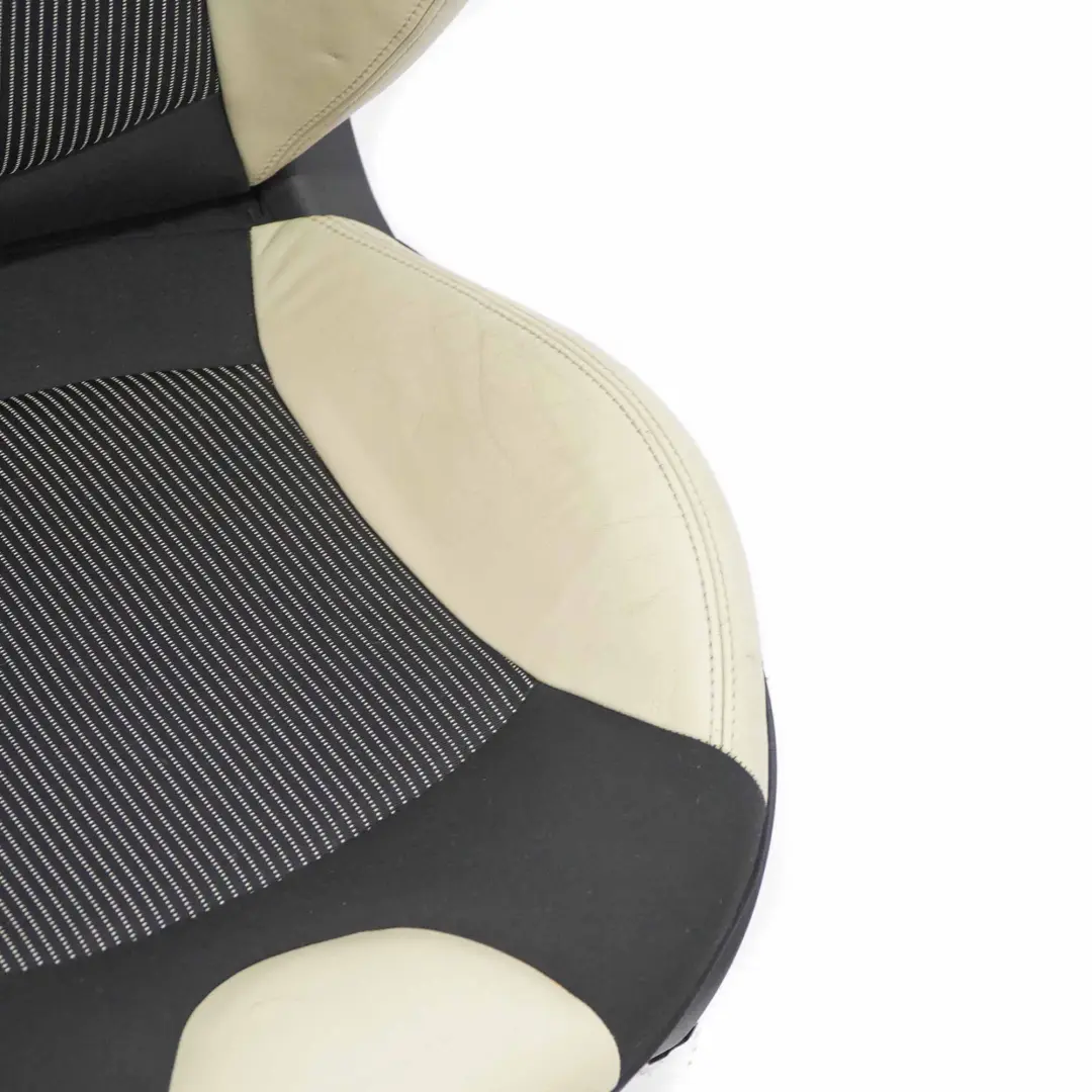  Front Seat MINI R55 R56 R57 Left N/S Sport Cloth Cream White Leather Ray - SKU rhd-2753493-4 - Part number 2753493