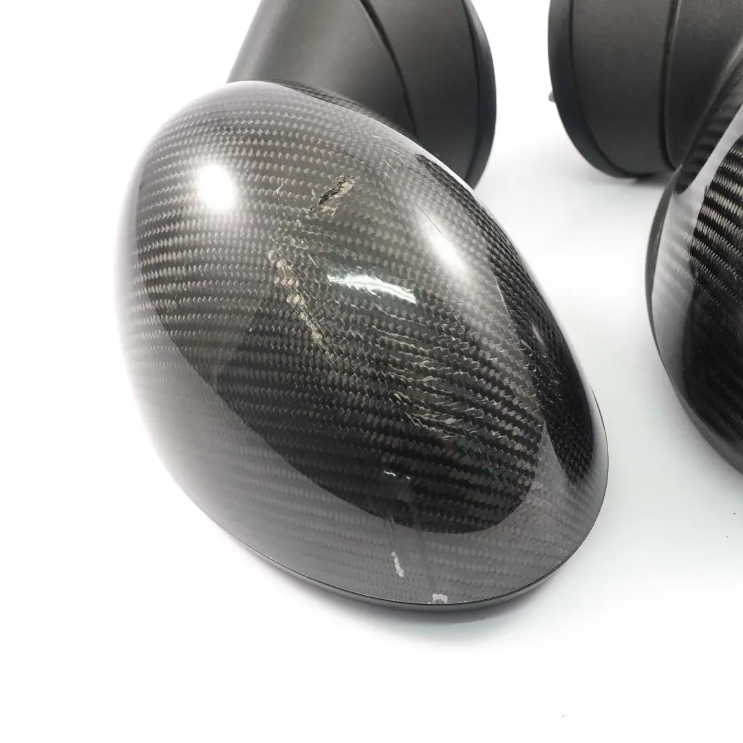 Door Wing Mirror Mini R56 R55 Left Right N/O/S Outside Carbon Set to with Part number 2755637 2755638 Door Wing Mirror Mini R56 R55 Left Right N/O/S Outside Carbon Set - SKU rhd-2755637 / 2755638-CARBON - Part number 2755637 2755638