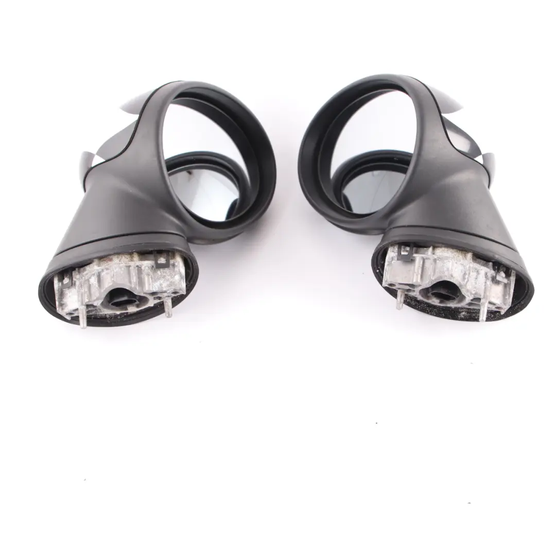 Mini Cooper R55 R56 Left Right Door Wing Mirror N/O/S Checkered 3 Pins Set - SKU rhd-2755637 / 2755638-CHK - Part number 2755637 2755638