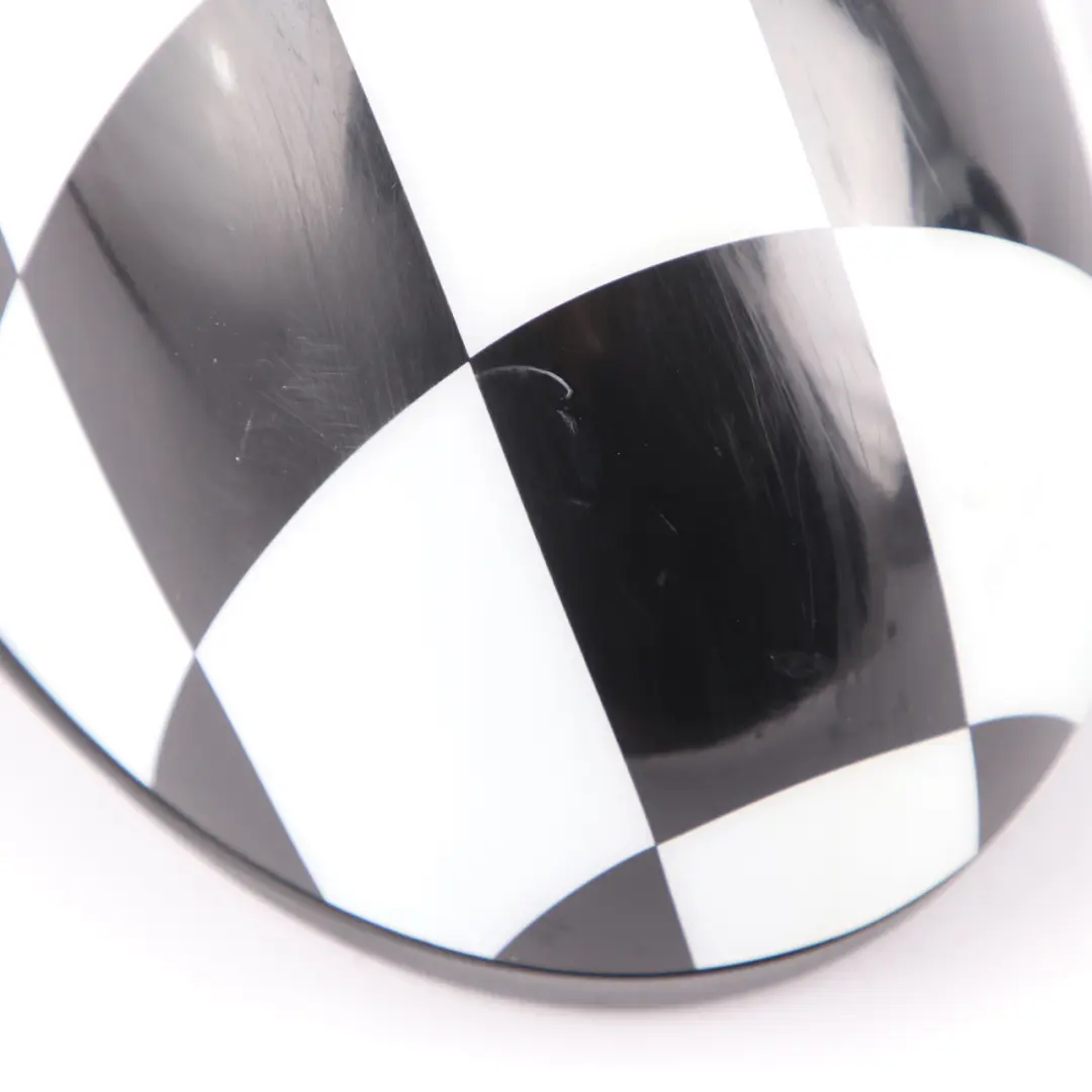 Mini Cooper R55 R56 Left Right Door Wing Mirror N/O/S Checkered 3 Pins Set - SKU rhd-2755637 / 2755638-CHK - Part number 2755637 2755638