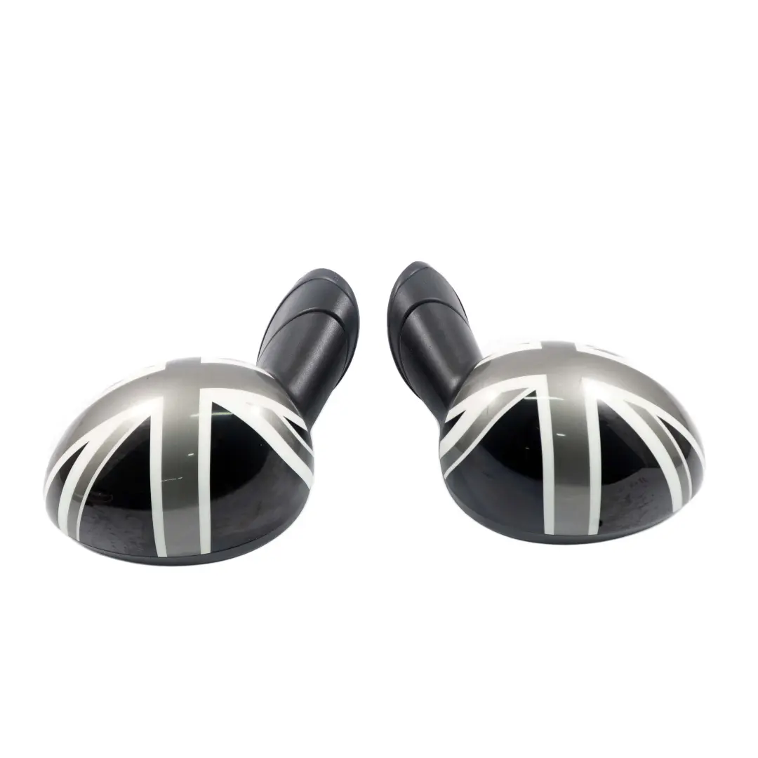 Left Right Door Wing Mirror N/O/S Union Jack 3 Pins Set to Mini Cooper R55 R56 with Part number 2755637 2755638 Mini Cooper R55 R56 Left Right Door Wing Mirror N/O/S Union Jack 3 Pins Set - SKU rhd-2755637 / 2755638-UK1 - Part number 2755637 2755638