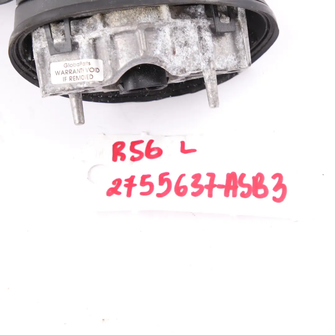 Wing Mirror Mini R55 R56 R57 3 Left Door N/S Astro Black Metallic A25 to with Part number 2755637 Wing Mirror Mini R55 R56 R57 3 Left Door N/S Astro Black Metallic A25 - SKU rhd-2755637-ASB3 - Part number 2755637