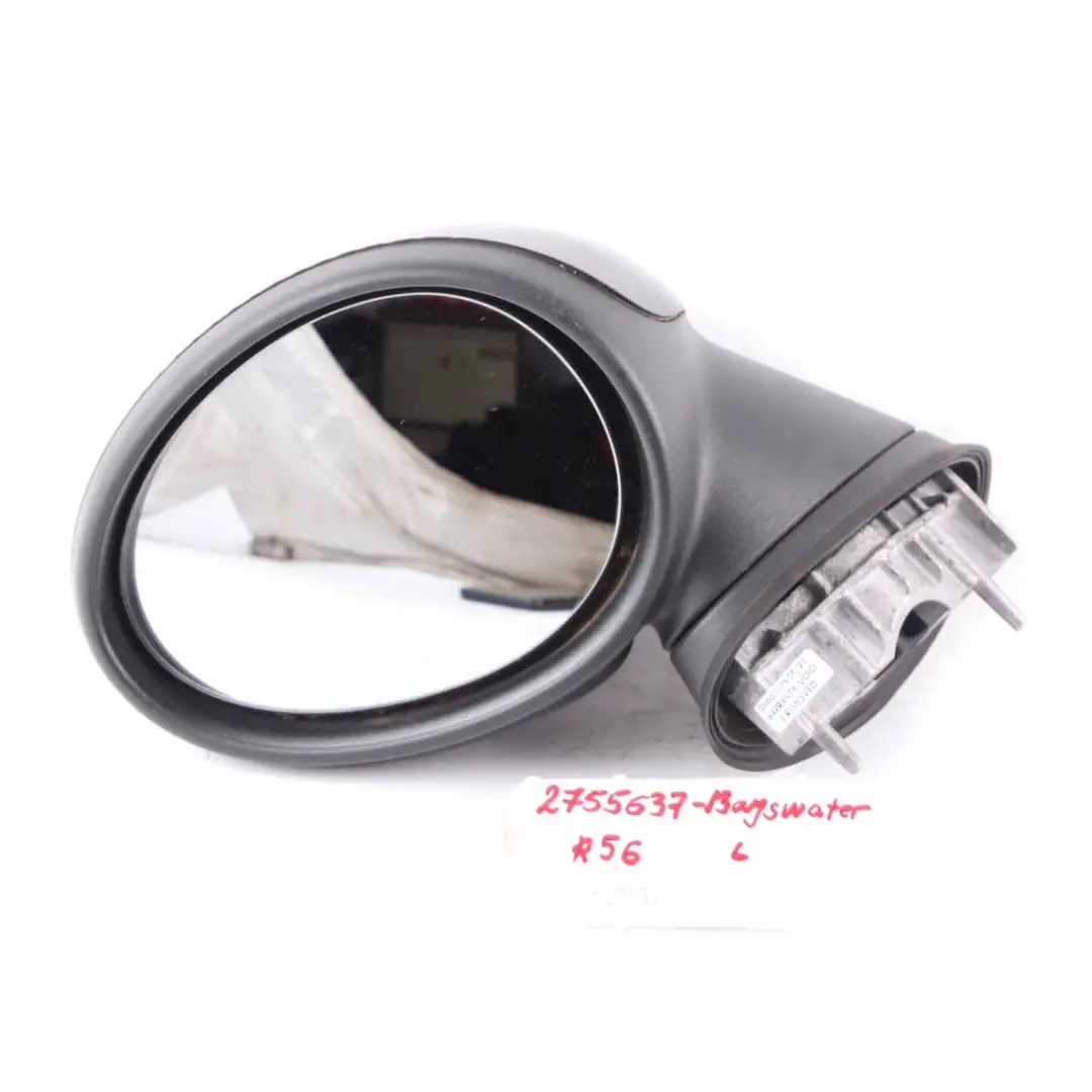 Wing Mirror Mini One Cooper R55 R56 R57 Left Door N/S 5 Pins Bayswater to with Part number 2755637 Wing Mirror Mini One Cooper R55 R56 R57 Left Door N/S 5 Pins Bayswater - SKU rhd-2755637-Bayswater - Part number 2755637