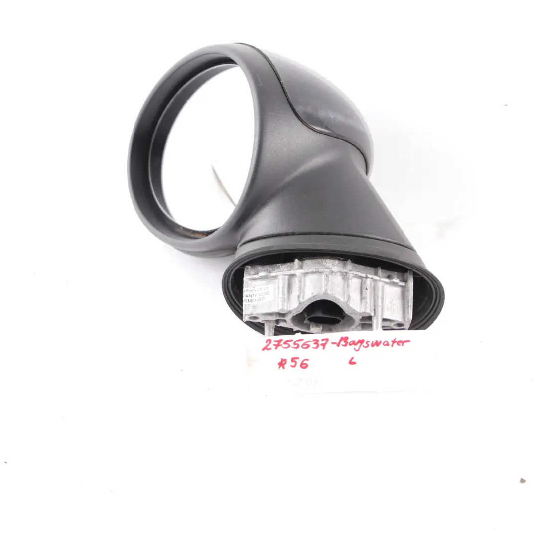 Wing Mirror Mini One Cooper R55 R56 R57 Left Door N/S 5 Pins Bayswater to with Part number 2755637 Wing Mirror Mini One Cooper R55 R56 R57 Left Door N/S 5 Pins Bayswater - SKU rhd-2755637-Bayswater - Part number 2755637