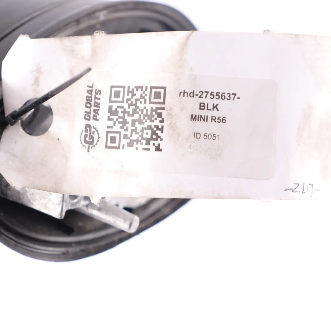  Wing Mirror Mini Cooper One R55 R56 R57 Outside Left Door N/S Black 3 Pins - SKU rhd-2755637-BLK - Part number 2755637