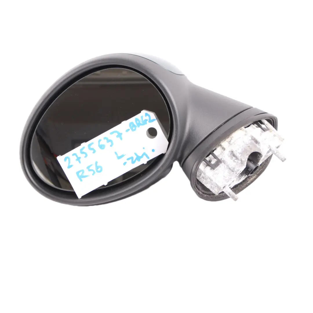 Wing Mirror Mini Cooper R56 R55 2 Left N/S Door 3 Pin British Racing Green A67 to with Part number 2755637 Wing Mirror Mini Cooper R56 R55 2 Left N/S Door 3 Pin British Racing Green A67 - SKU rhd-2755637-BRG2 - Part number 2755637