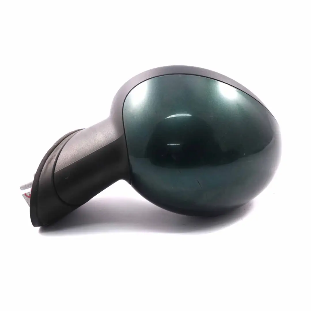 Wing Mirror Mini Cooper R56 R55 Left N/S Door British Racing Green A67 3-Pin to with Part number 2755637 Wing Mirror Mini Cooper R56 R55 Left N/S Door British Racing Green A67 3-Pin - SKU rhd-2755637-BRG - Part number 2755637