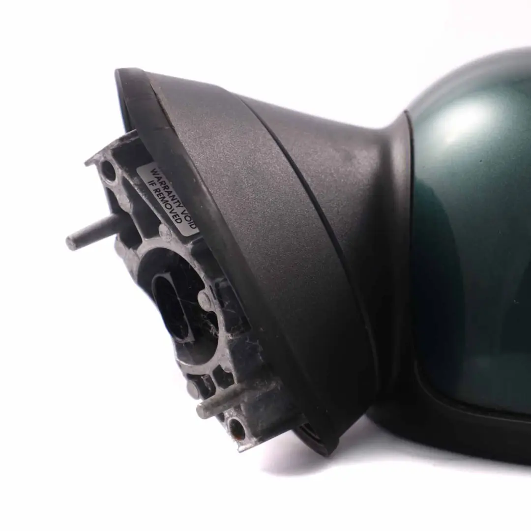 Wing Mirror Mini Cooper R56 R55 Left N/S Door British Racing Green A67 3-Pin to with Part number 2755637 Wing Mirror Mini Cooper R56 R55 Left N/S Door British Racing Green A67 3-Pin - SKU rhd-2755637-BRG - Part number 2755637