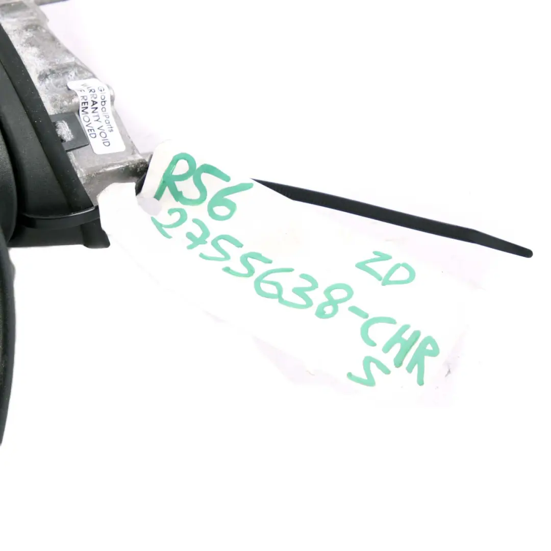 Wing Mirror Mini R55 R56 R57 4 Left Door N/S Chrome 3 Pins to with Part number 2755637 Wing Mirror Mini R55 R56 R57 4 Left Door N/S Chrome 3 Pins - SKU rhd-2755637-CHR4 - Part number 2755637