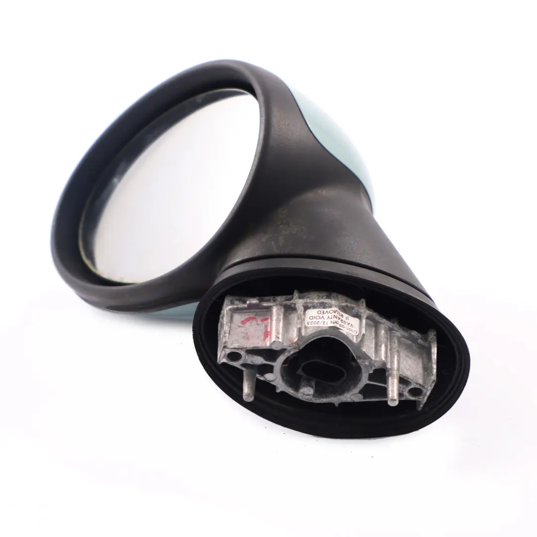 Wing Mirror Mini R55 R56 Heated Left Door N/S 5 Pins Ice Blue - B28 to with Part number 2755637 Wing Mirror Mini R55 R56 Heated Left Door N/S 5 Pins Ice Blue - B28 - SKU rhd-2755637-ICE - Part number 2755637