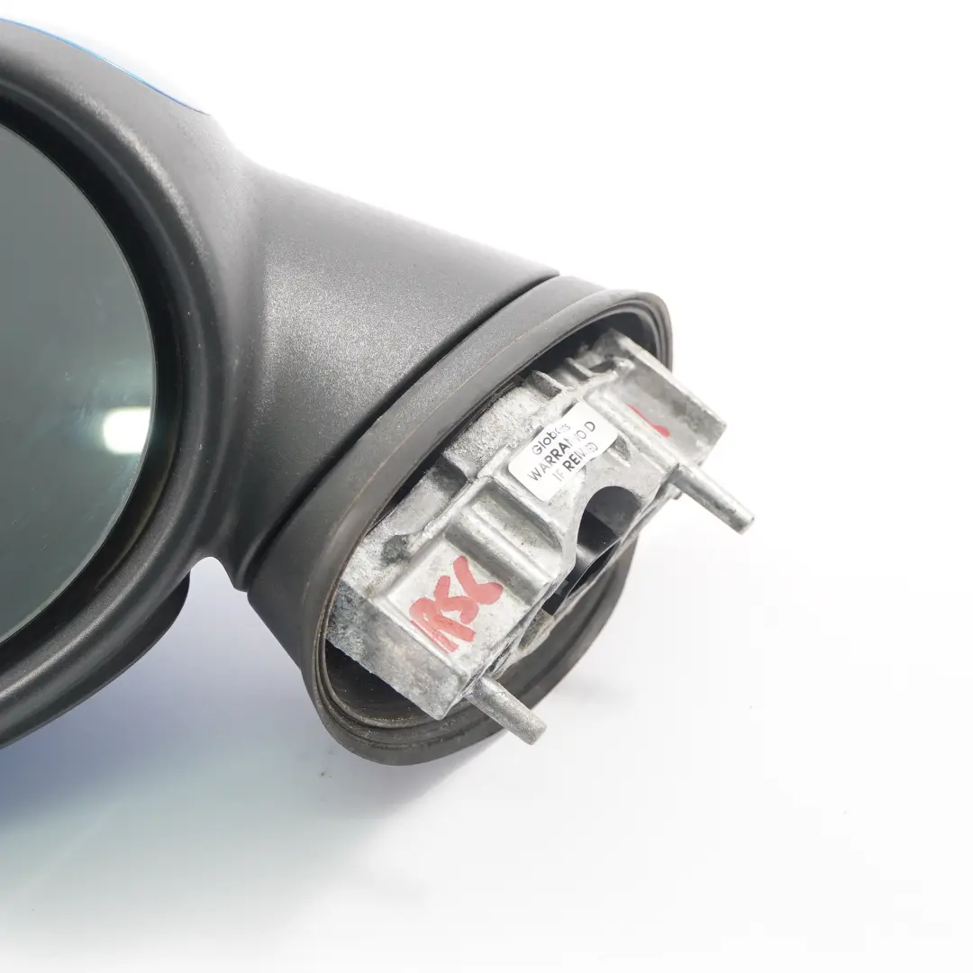 Heated Left Door Wing Mirror N/S 5-Pin Laser Blue Metallic A59 to Mini R55 R56 R57 with Part number 2755637 Mini R55 R56 R57 Heated Left Door Wing Mirror N/S 5-Pin Laser Blue Metallic A59 - SKU rhd-2755637-LAB1 - Part number 2755637