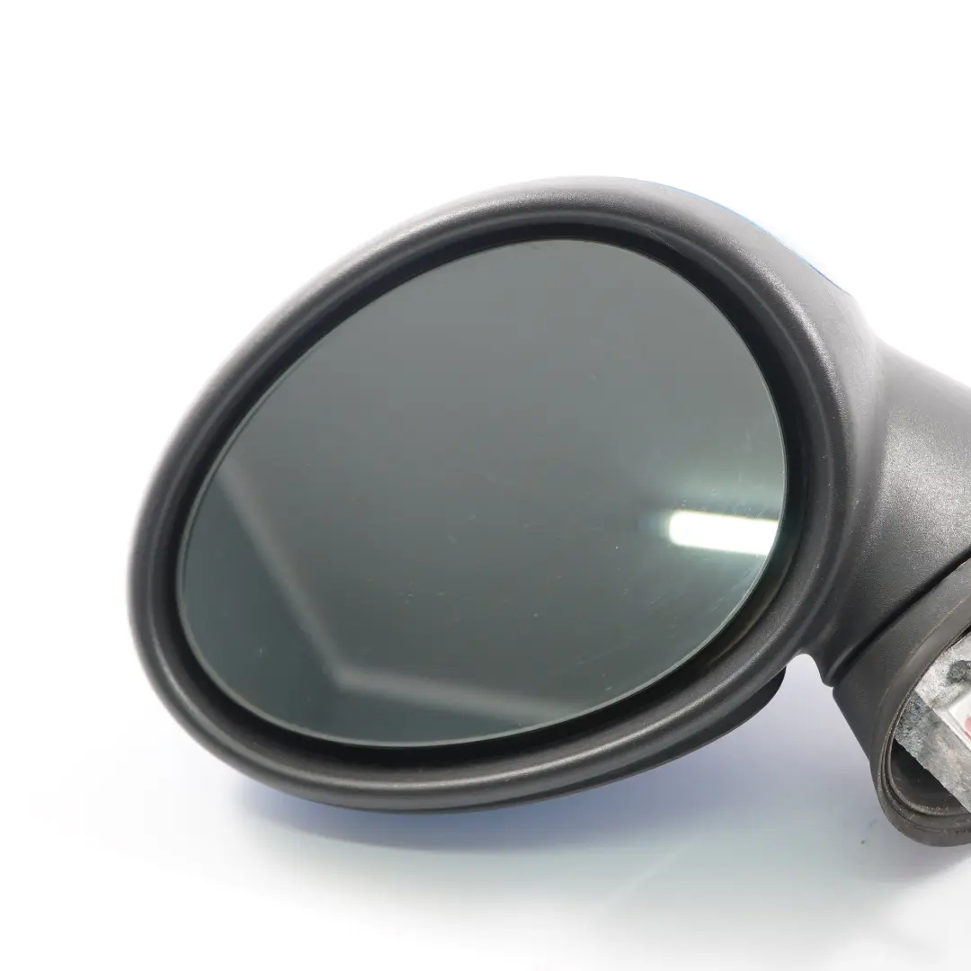 Heated Left Door Wing Mirror N/S 5-Pin Laser Blue Metallic A59 to Mini R55 R56 R57 with Part number 2755637 Mini R55 R56 R57 Heated Left Door Wing Mirror N/S 5-Pin Laser Blue Metallic A59 - SKU rhd-2755637-LAB1 - Part number 2755637