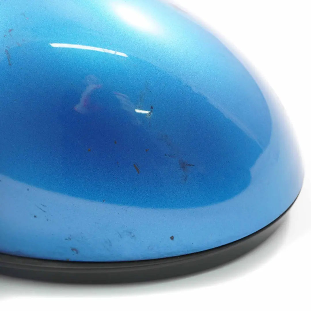 Heated Left Door Wing Mirror N/S 5-Pin Laser Blue Metallic A59 to Mini R55 R56 R57 with Part number 2755637 Mini R55 R56 R57 Heated Left Door Wing Mirror N/S 5-Pin Laser Blue Metallic A59 - SKU rhd-2755637-LAB1 - Part number 2755637